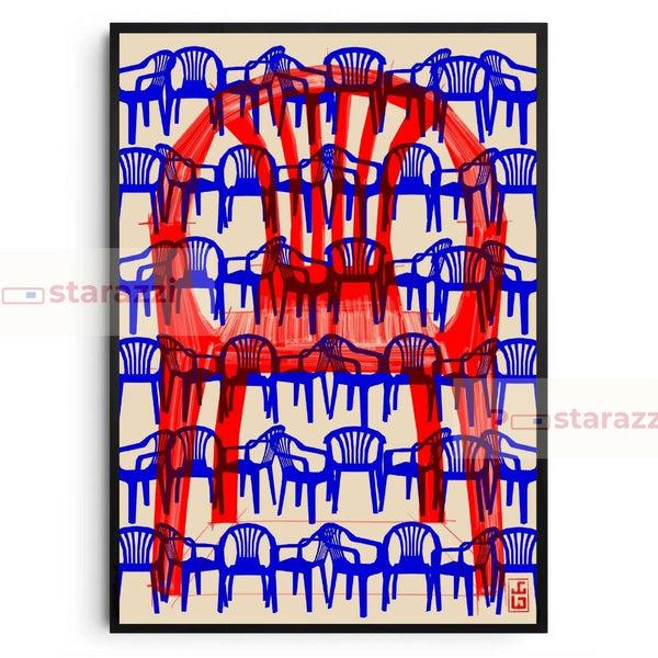 Tranh Bauhaus Chair