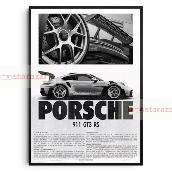 Tranh Porsche 911 GT3 RS