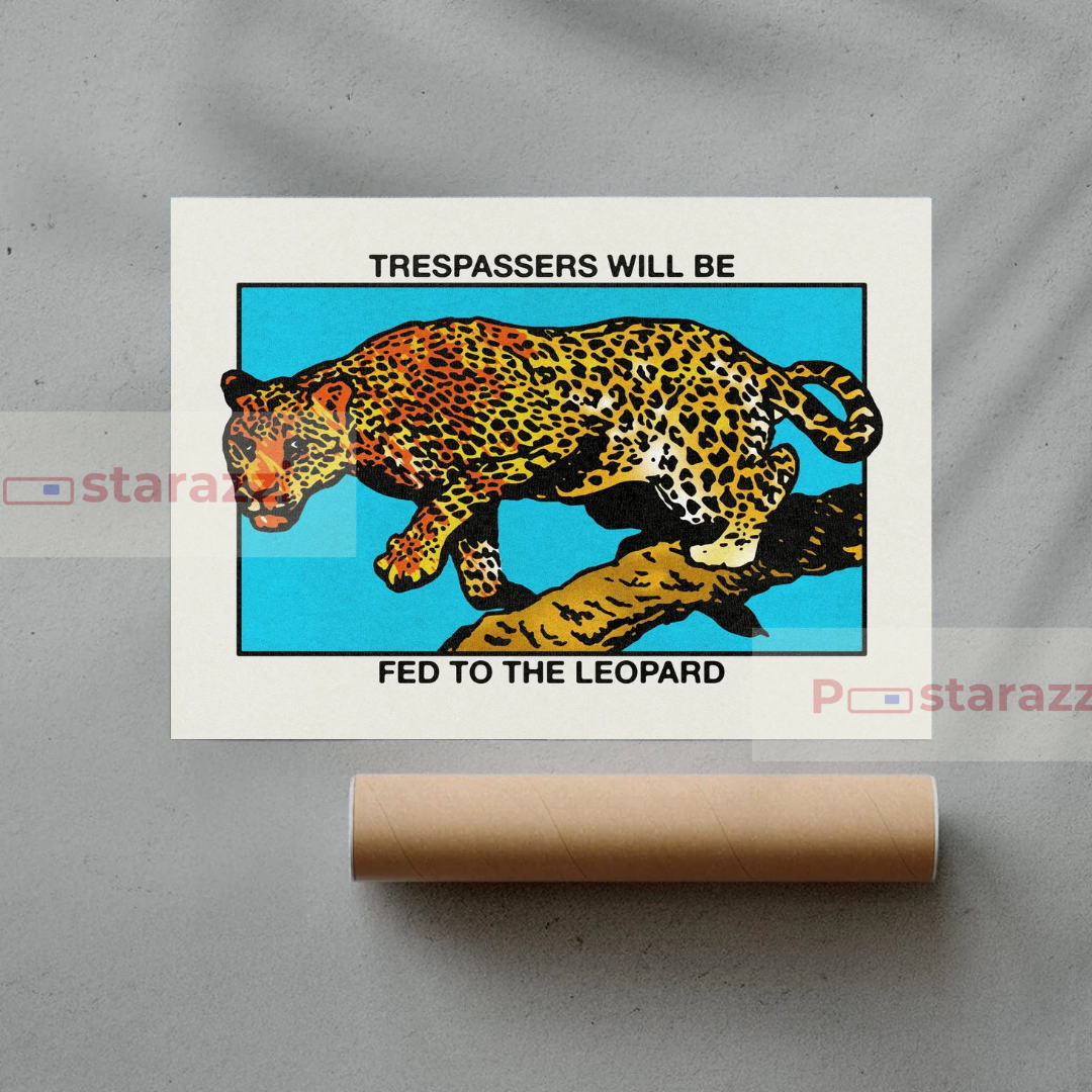Trespassers will be fed to the Leopard