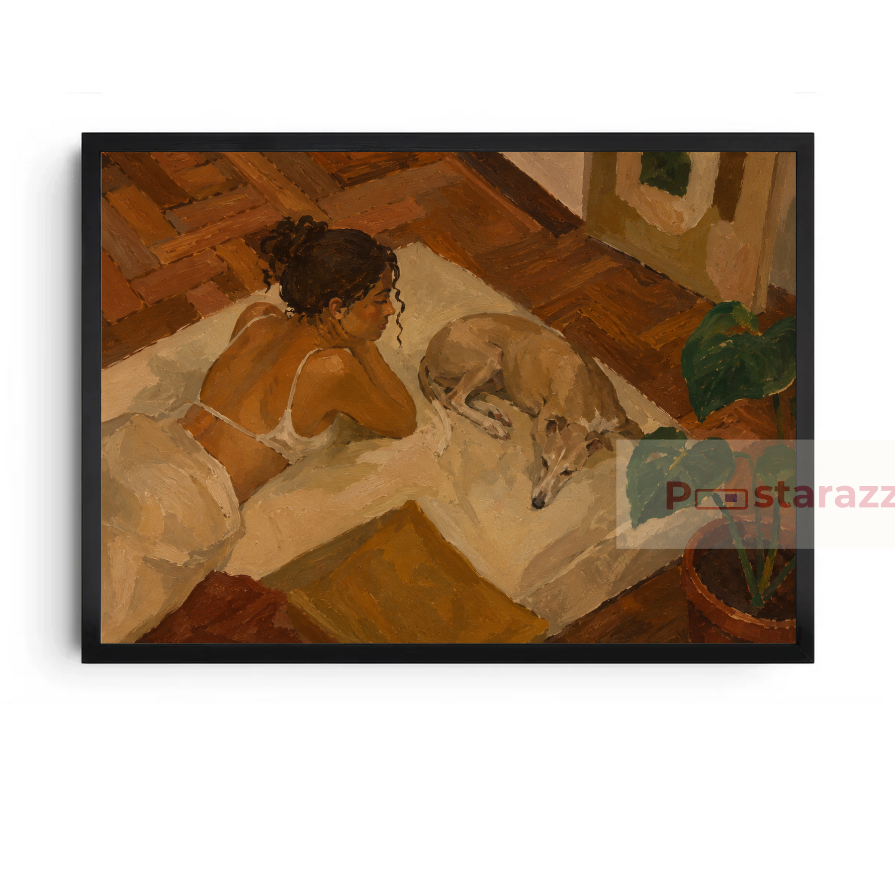 A Girl and Her Dog