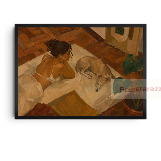 A Girl and Her Dog