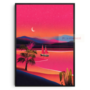 Pink Moon Lagoon