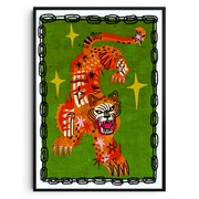 Tiger in Green