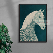 Floral Horse