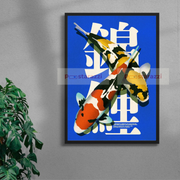 Blue Fortune Koi