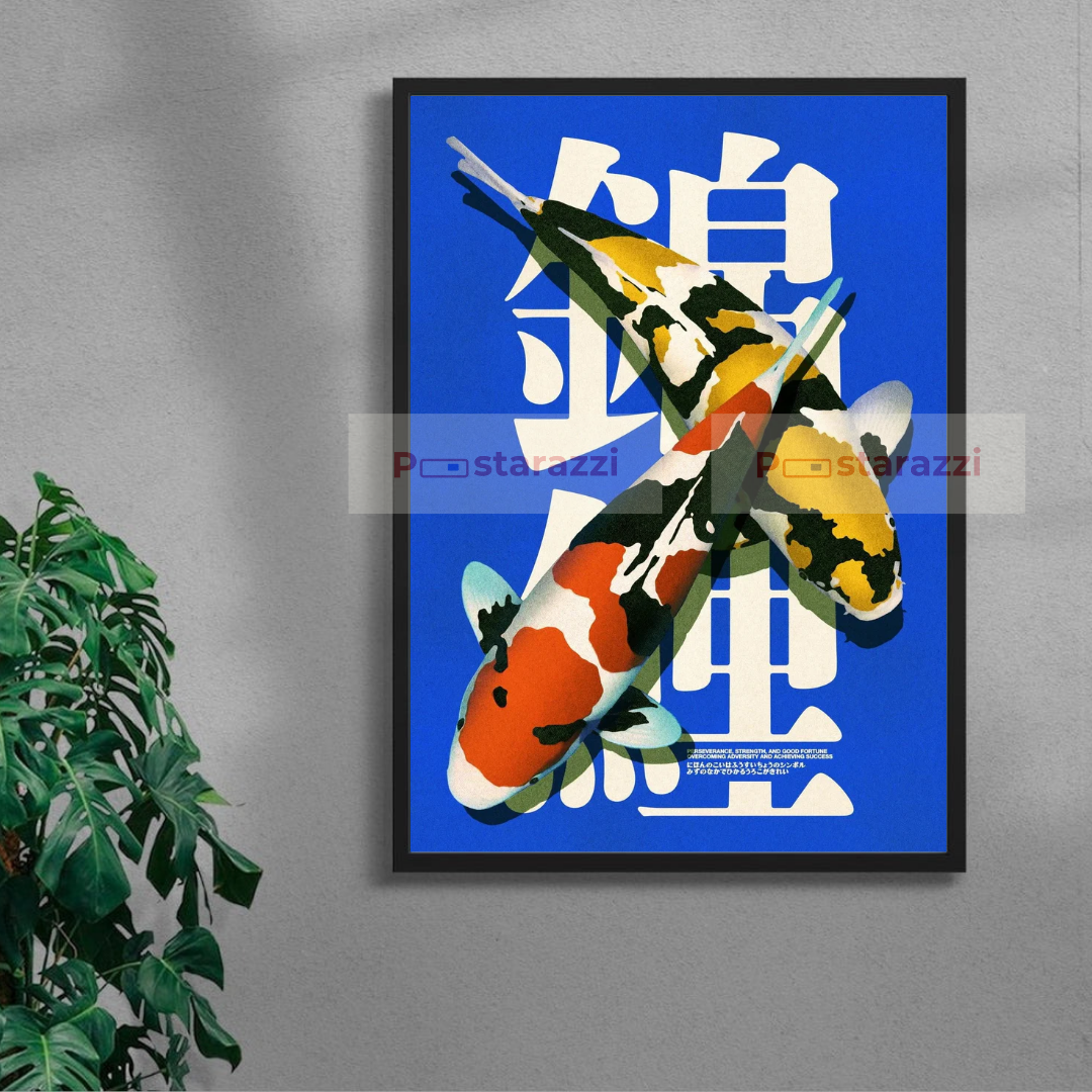 Blue Fortune Koi