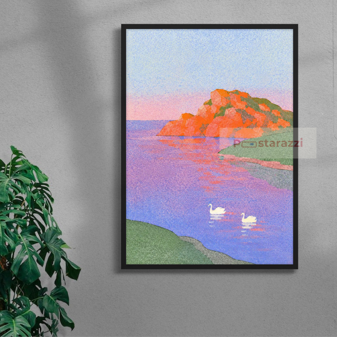 A Quiet Cove at Dusk