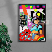 Neon Pop — black frame