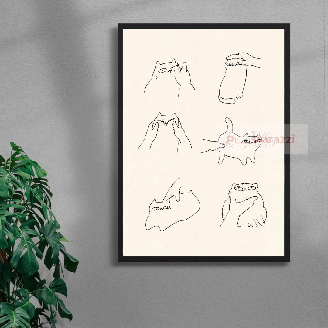 Cat Signals — black frame
