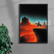 Red Horizon Rider — black frame