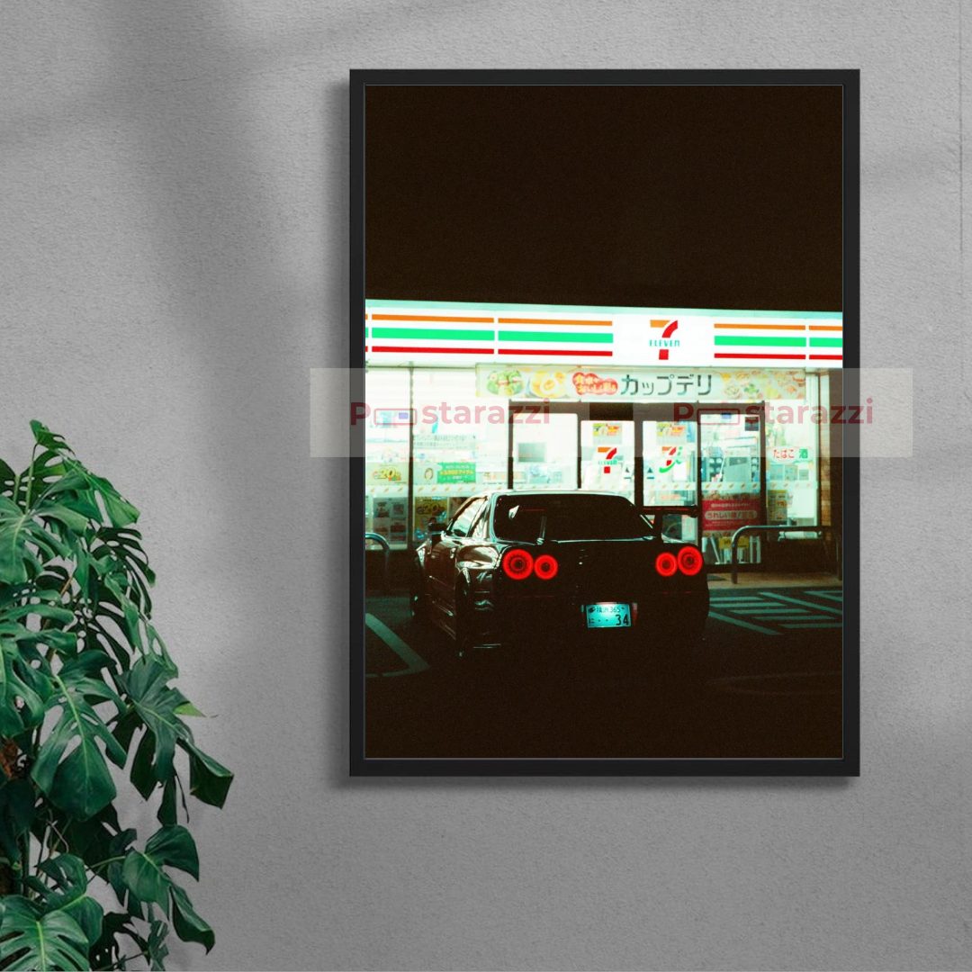 Nissan R34 GTR x 7eleven