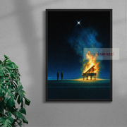 Burning Notes — black frame