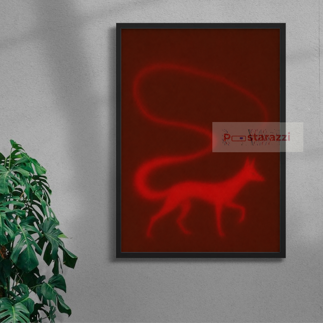 Red Horse — black frame