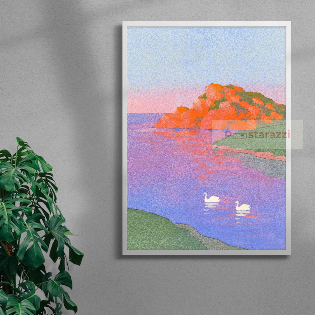 A Quiet Cove at Dusk