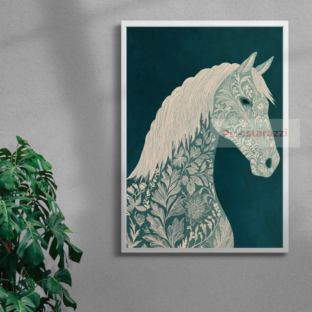 Floral Horse
