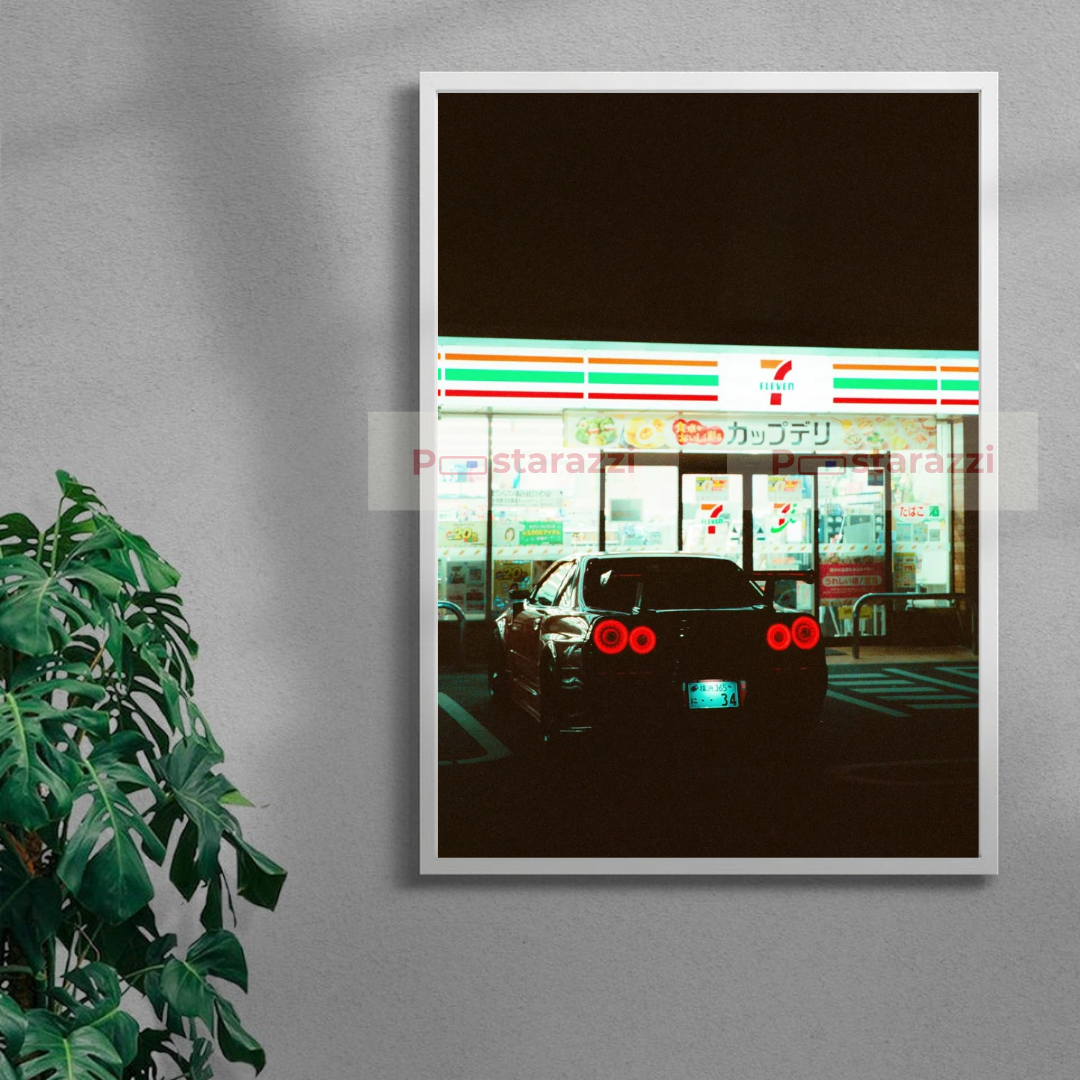 Nissan R34 GTR x 7eleven