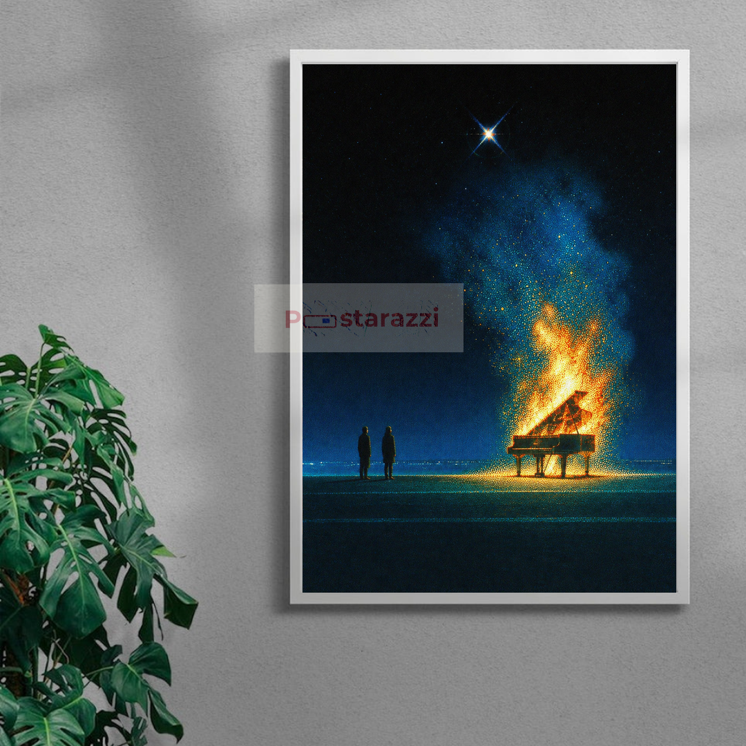 Burning Notes — white frame