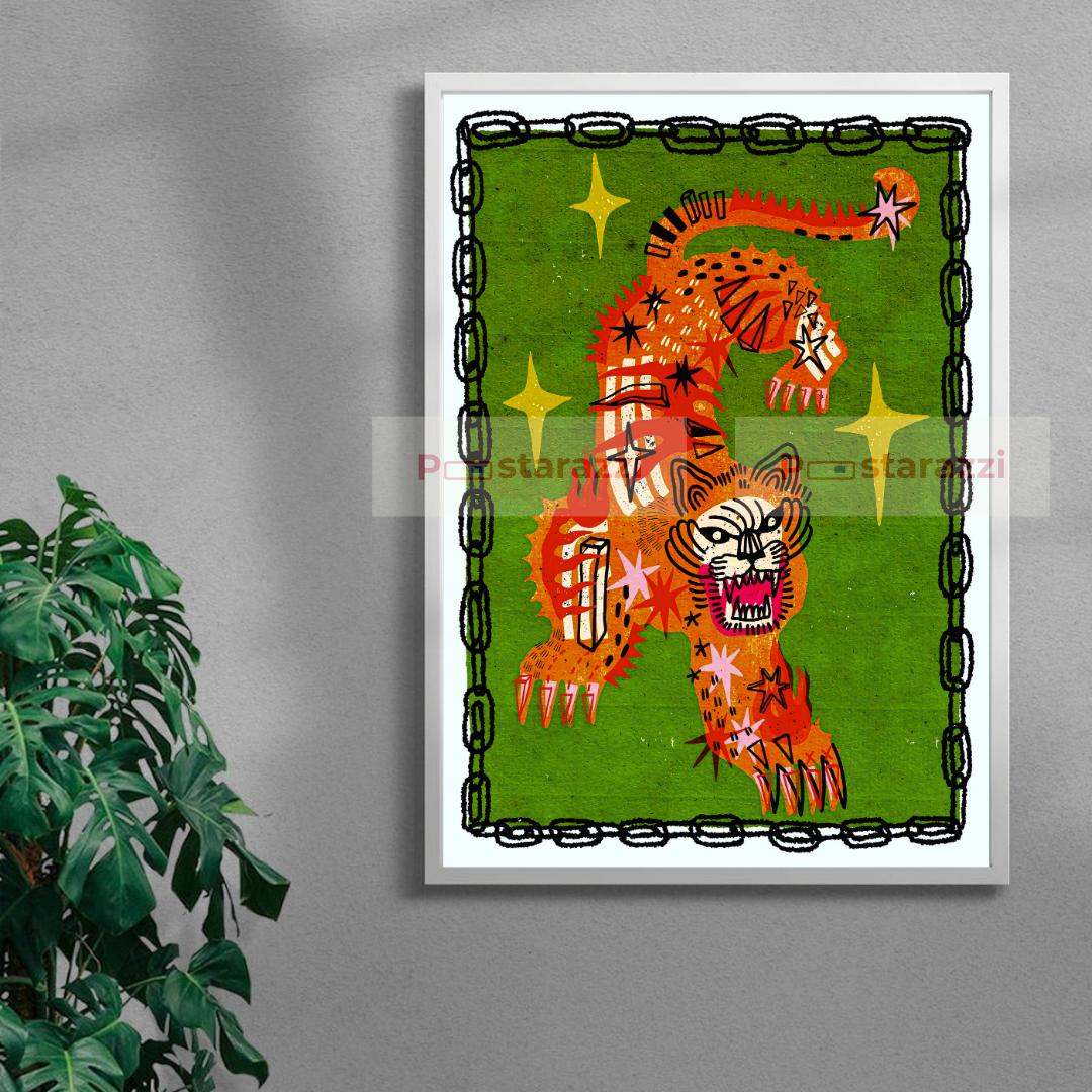 Tiger in Green