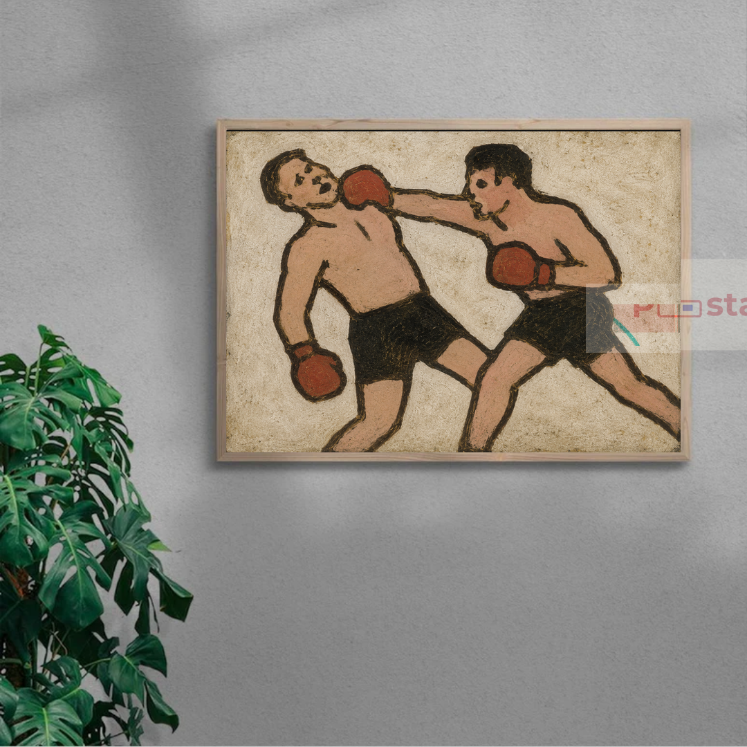 Fight Night Vintage — oak frame