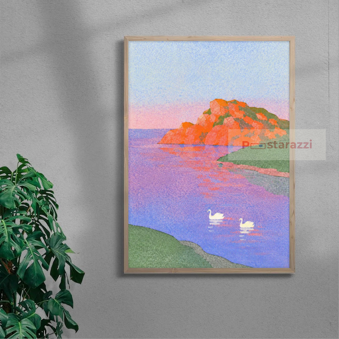 A Quiet Cove at Dusk