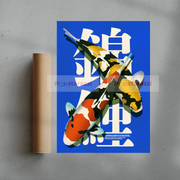 Blue Fortune Koi