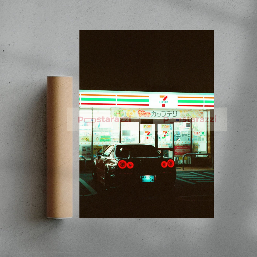 Nissan R34 GTR x 7eleven