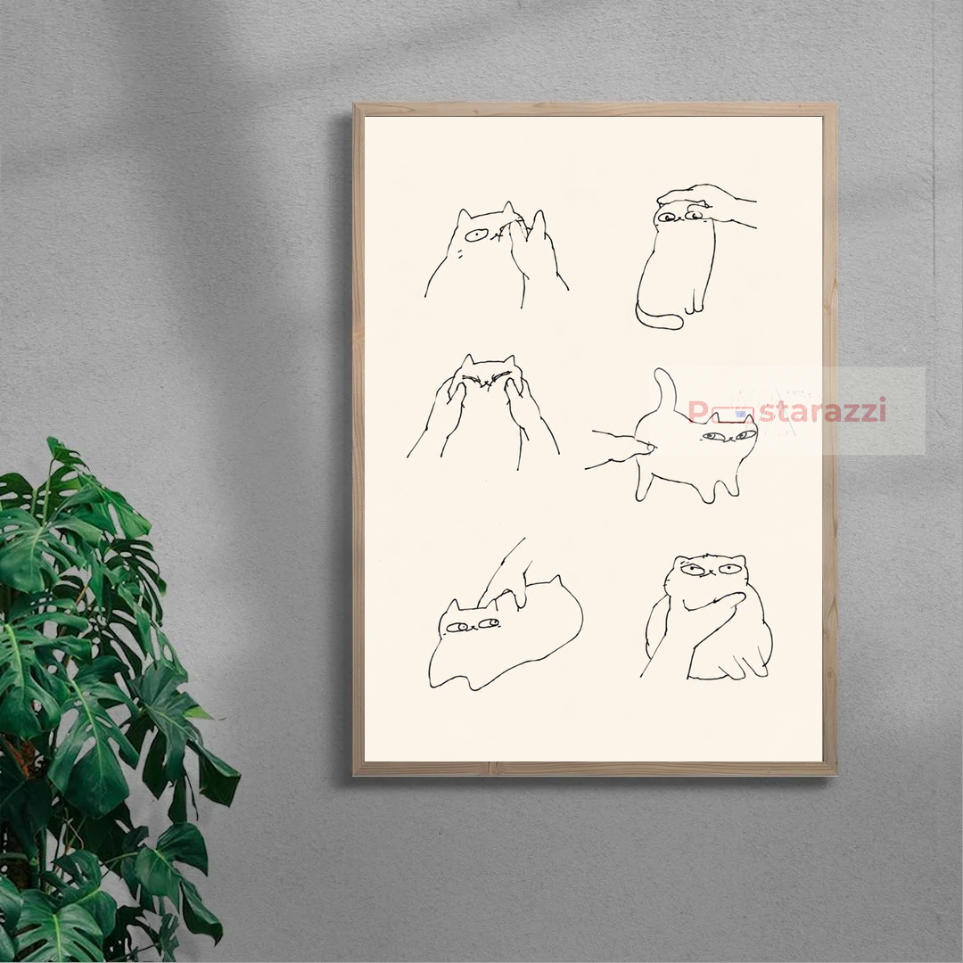 Cat Signals — oak frame