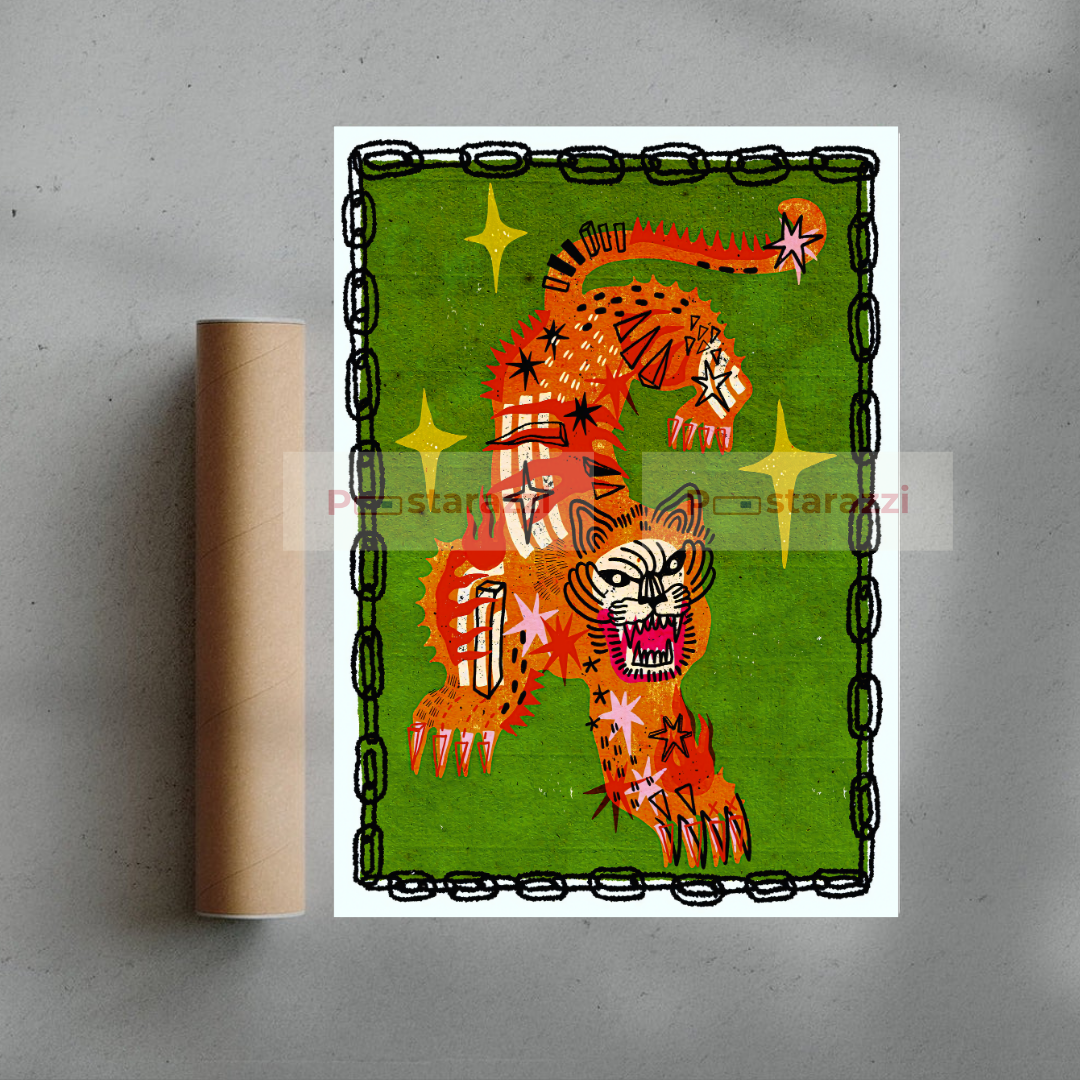 Tiger in Green