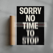 No Time To Stop