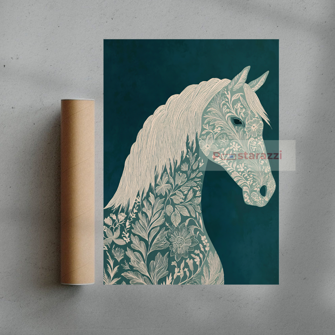 Floral Horse