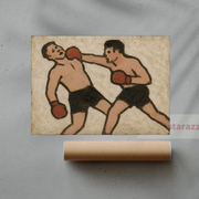 Fight Night Vintage — print