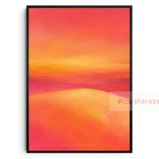 Abstract Landscape in Vivid Colors