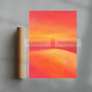 Abstract Landscape in Vivid Colors