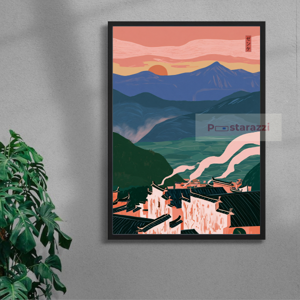 Breath of the Valley — black frame