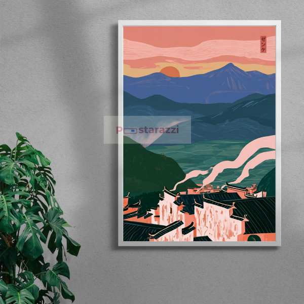 Breath of the Valley — white frame