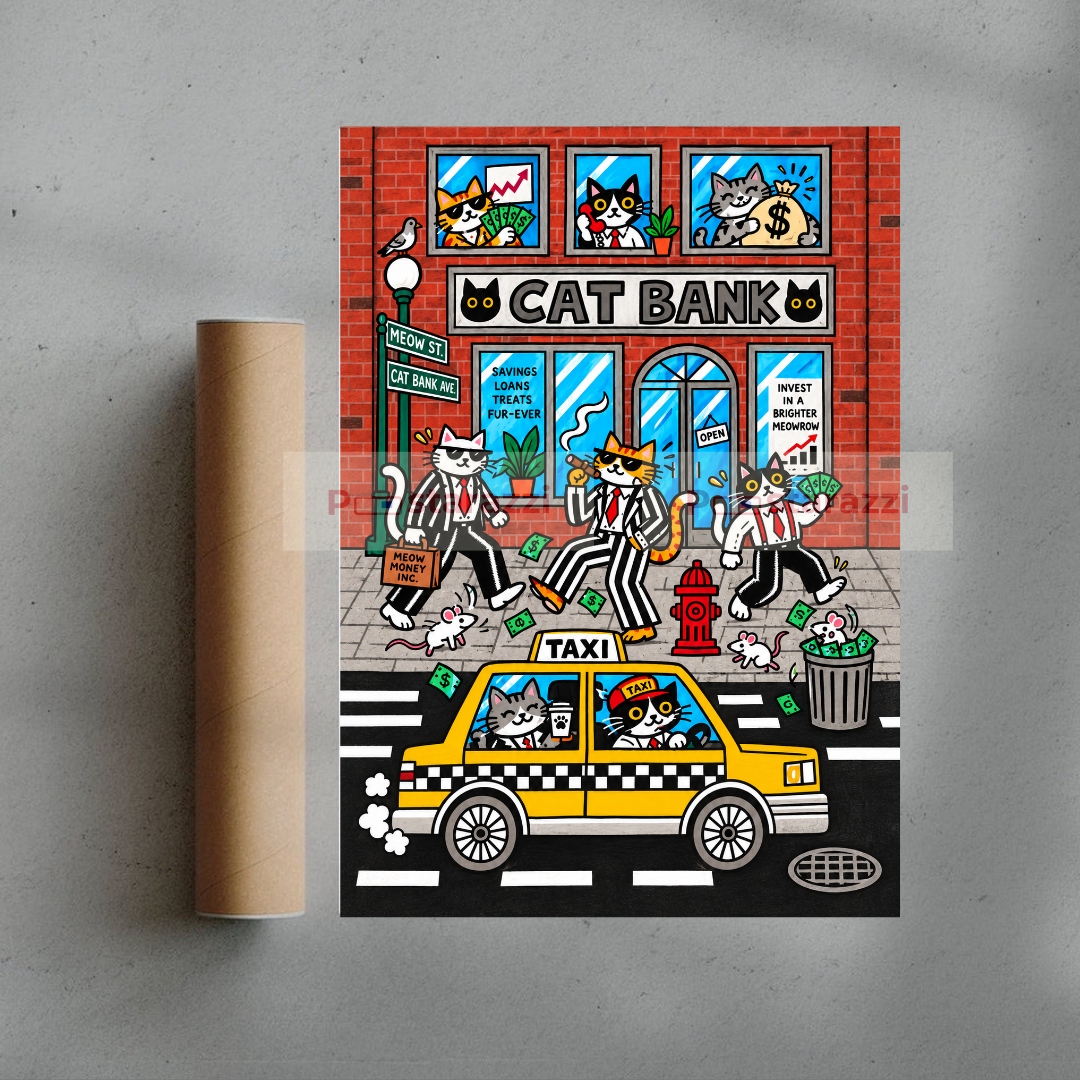 Cat Bank — print-only
