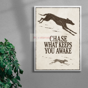 Chase What Keeps You Awake - khung trắng