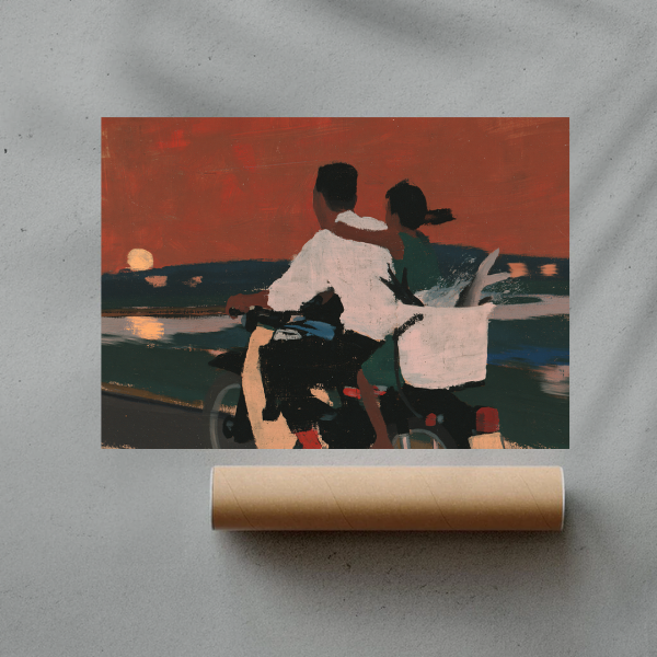 Childhood Memories — oak frame