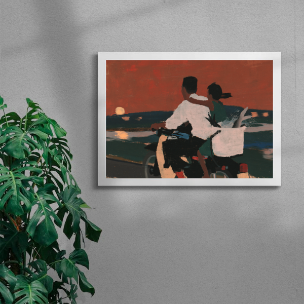Childhood Memories — white frame
