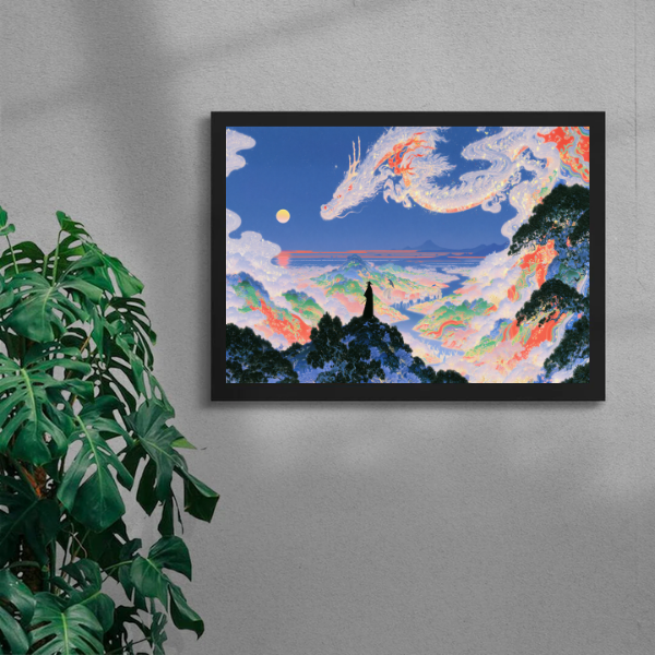 Enchanted Lands — black frame