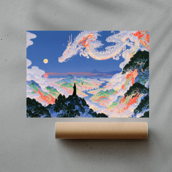Enchanted Lands — oak frame