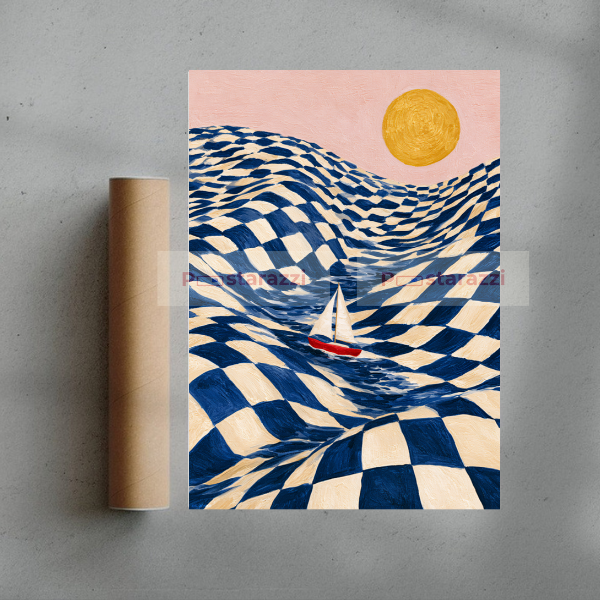 Floor Sea — print