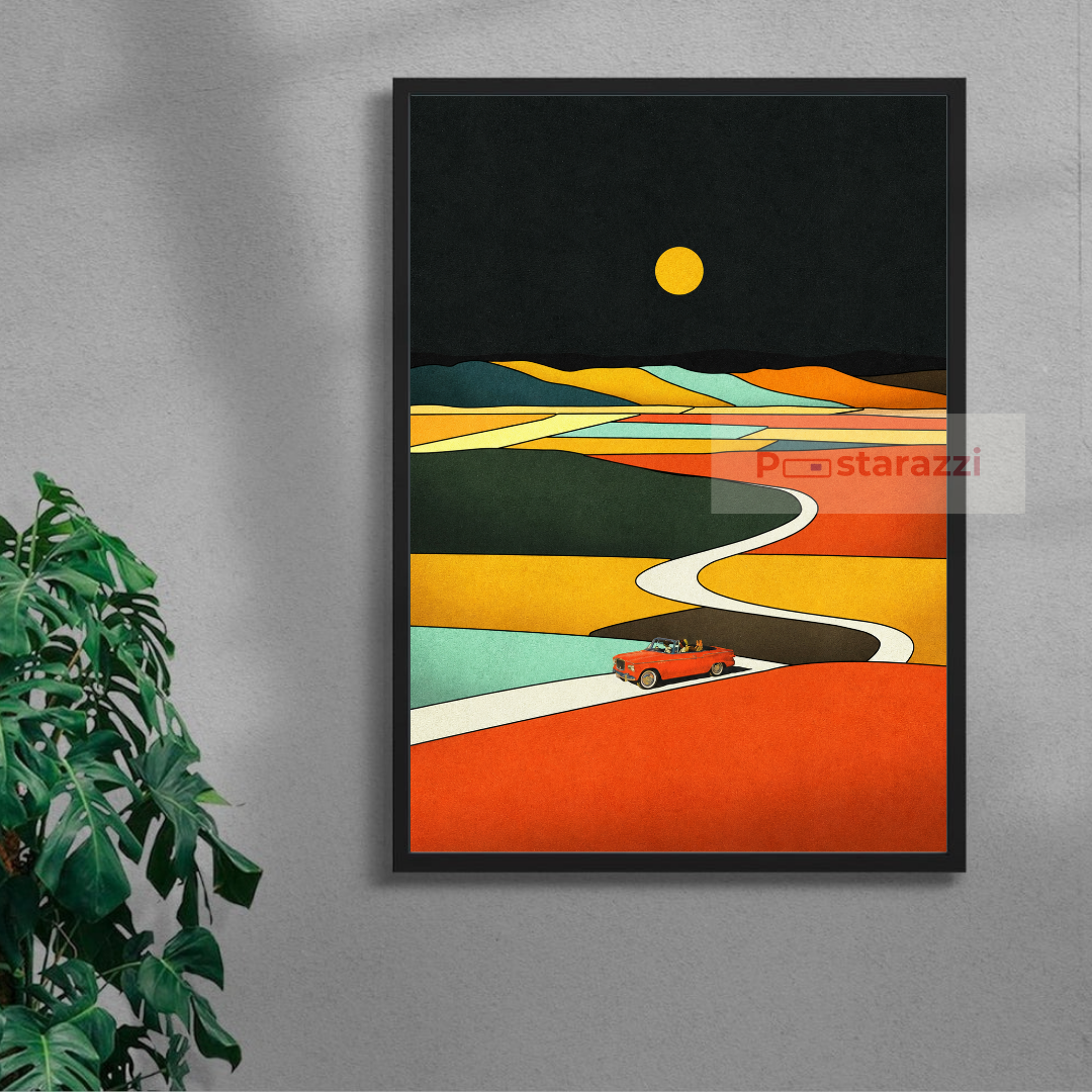 Golden Detour — black-frame