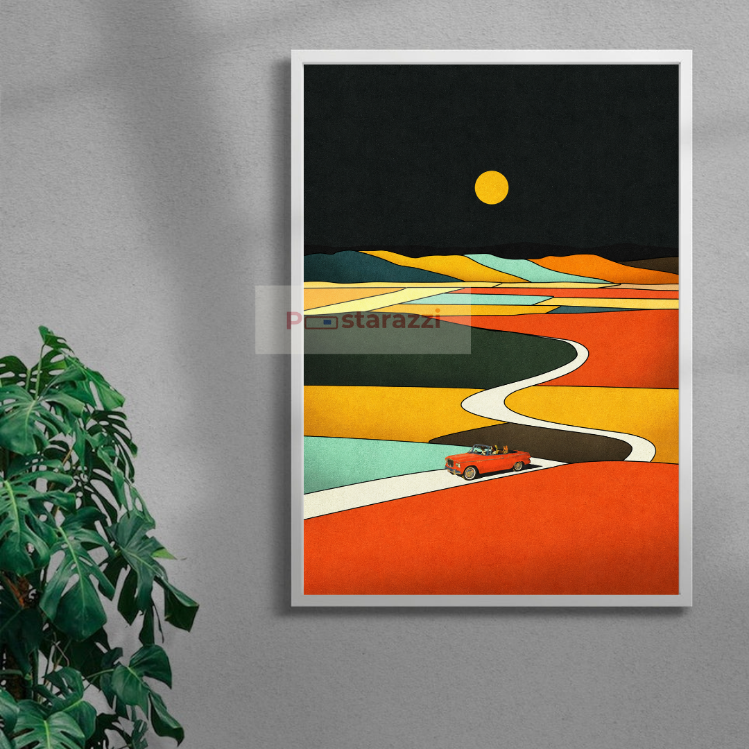 Golden Detour — white-frame