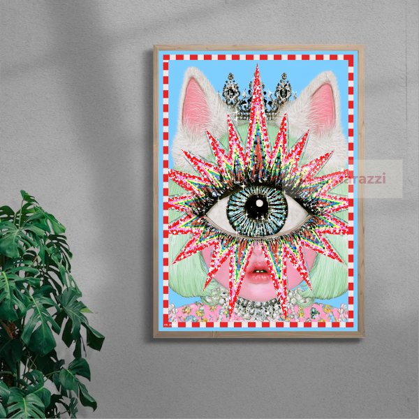Kaleidoscope — oak frame