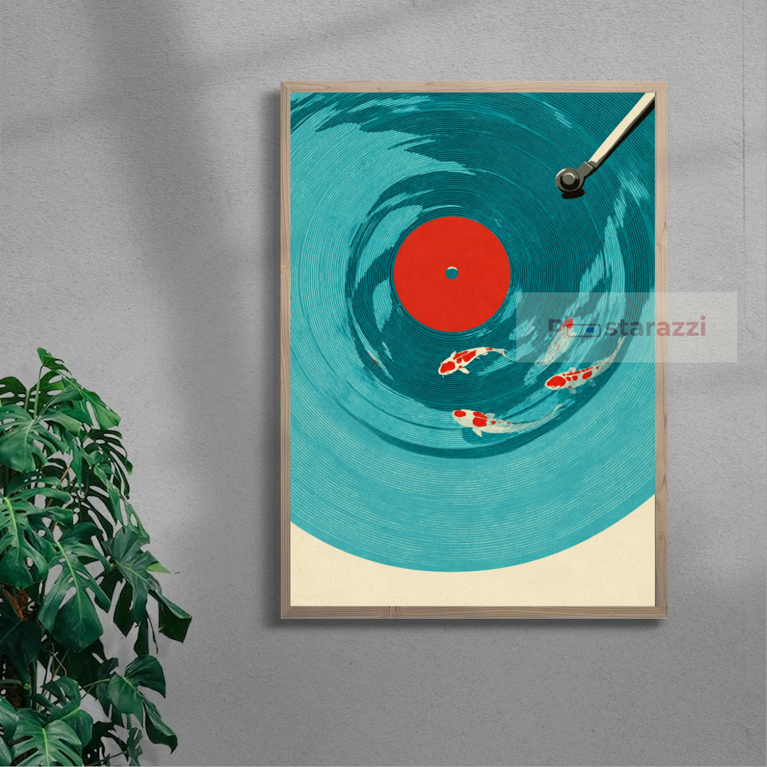 Koi on Repeat — oak-frame