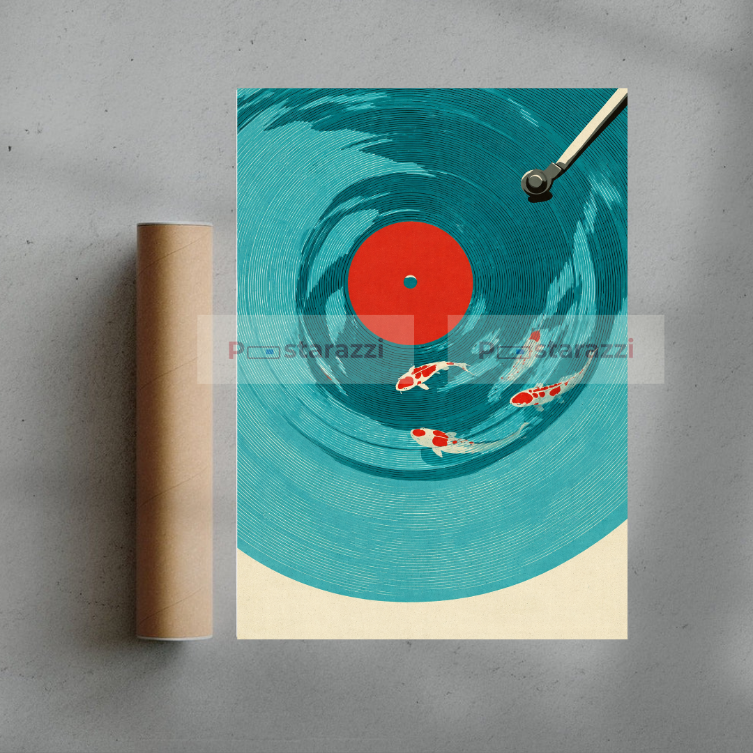 Koi on Repeat — print-only
