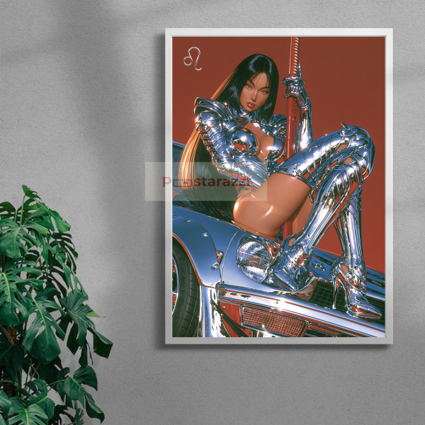 Leo — white frame
