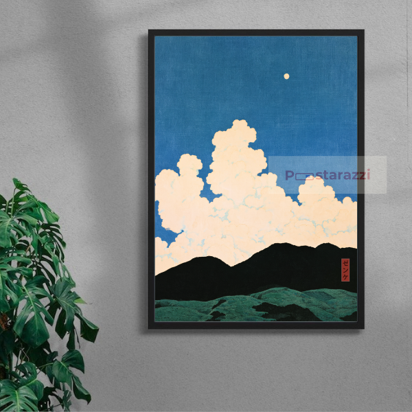 Lost in the Deep Blue — black frame