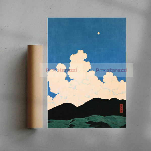 Lost in the Deep Blue — print